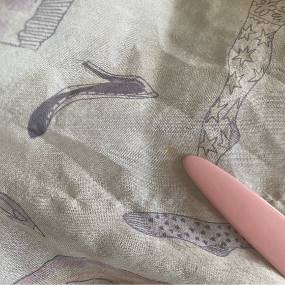 🎈SOLD 🎈Dolce & Gabbana Vintage Tank Top Baby Doll Top D & G Light Green Pink - Picture 15 of 16